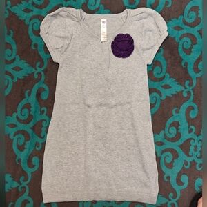 Gray and Purple Kids Scarf